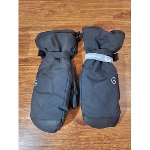 Gordini Mens Size Large Mittens Black Goose Down Gauntlet AquaBloc Waterproof A